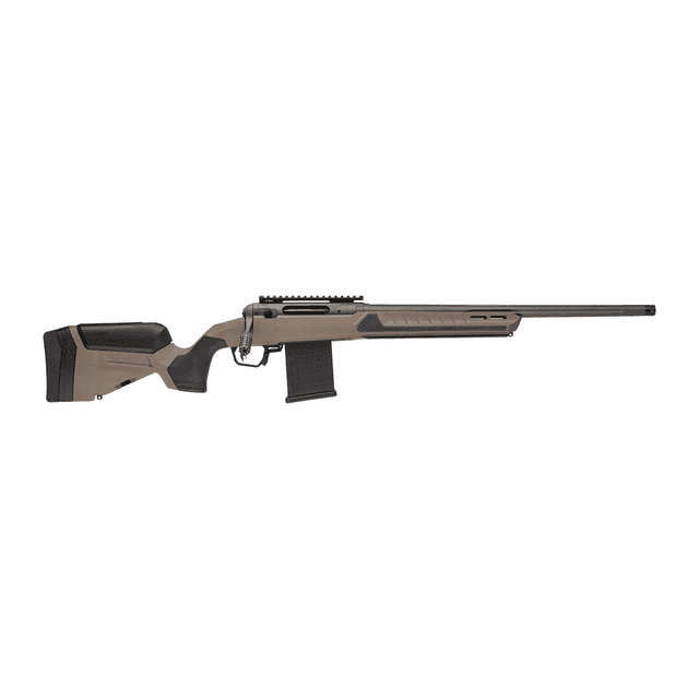 Savage Arms 32674 110 Core Tactical 308 Win 10+1 24" Medium Heavy Fluted Barrel, Arca Rail Forend, Coyote Tan Savage Arms 32674 110 Core Tactical 308 Win 10+1 24" Medium Heavy Fluted Barrel, Arca Rail Forend, Coyote Tan