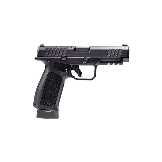 Rost Martin RM1FBLKOSP10CA RM1F 9mm Luger 10+1 4.50" Black Match Grade Barrel, Black Nitron Steel Optic Ready Rost Martin RM1FBLKOSP10CA RM1F 9mm Luger 10+1 4.50" Black Match Grade Barrel, Black Nitron Steel Optic Ready