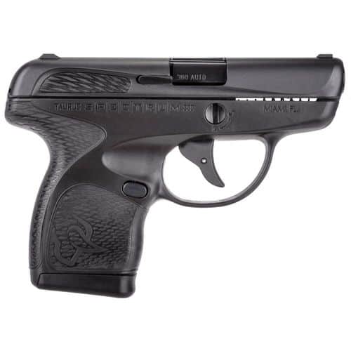 Taurus Spectrum Semi Auto Pistol .380 ACP 2.8" Barrel 6/7 Round Magazines Low Profile Fixed Sights Polymer Frame Matte Black Taurus Spectrum Semi Auto Pistol .380 ACP 2.8" Barrel 6/7 Round Magazines Low Profile Fixed Sights Polymer Frame Matte Black