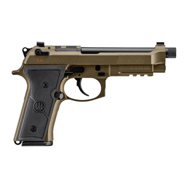 Beretta USA JS92M9A4GBRZ15 M9A4 Overlanding Full Size Frame 9mm Luger 15+1 5.10" Black Threaded Barrel Beretta USA JS92M9A4GBRZ15 M9A4 Overlanding Full Size Frame 9mm Luger 15+1 5.10" Black Threaded Barrel