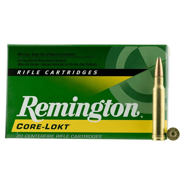 Remington Ammunition 22191 Core-Lokt 338 Win Mag 250gr Core-Lokt Pointed Soft Point 20 Per Box Remington Ammunition 22191 Core-Lokt 338 Win Mag 250gr Core-Lokt Pointed Soft Point 20 Per Box