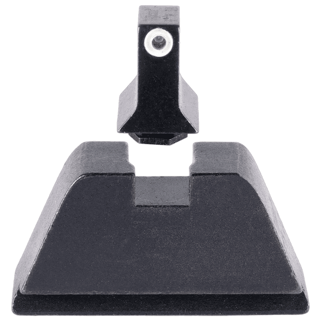 Trijicon GL201C601136 Suppressor/Optic Height Sights Green/Tritium White Outline Front Sight-Black/Blank Rear Sight Glock 17/17L/19/22 Trijicon GL201C601136 Suppressor/Optic Height Sights Green/Tritium White Outline Front Sight-Black/Blank Rear Sight Glock 17/17L/19/22