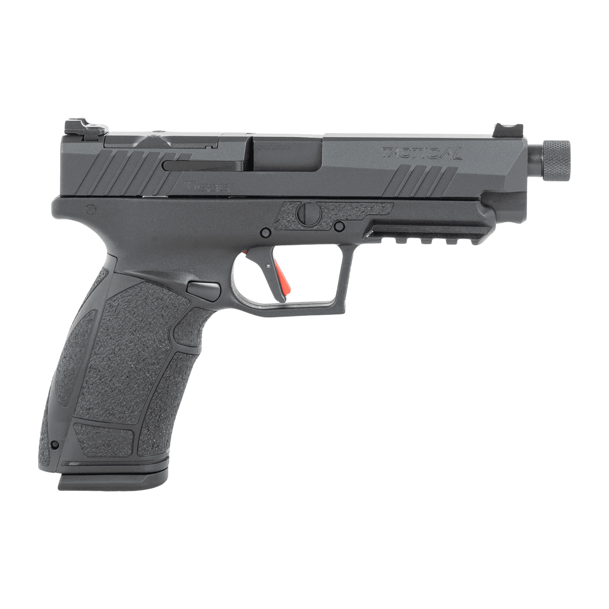 Tisas Arms 15000201 PX-9 9mm Luger 20+1 5.10" Black Threaded Barrel, Black Cerakote Carbon Steel Optic Cut Tisas Arms 15000201 PX-9 9mm Luger 20+1 5.10" Black Threaded Barrel, Black Cerakote Carbon Steel Optic Cut
