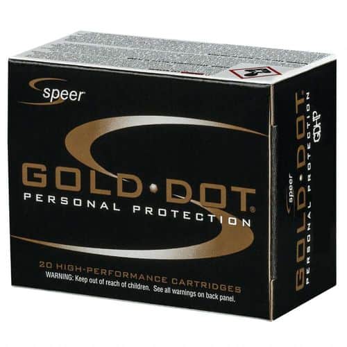 Speer 327 Federal Ammo Gold Dot Personal Protection Speer 327 Federal Ammo Gold Dot Personal Protection