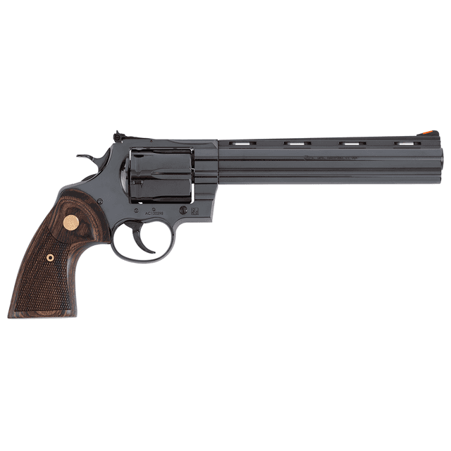 Colt Mfg ANACONDABP8WTS Anaconda Large 44 Mag 6 Shot 8" Blued Vent Rib Barrel, Cylinder, Drilled & Tapped Steel Frame Colt Mfg ANACONDABP8WTS Anaconda Large 44 Mag 6 Shot 8" Blued Vent Rib Barrel, Cylinder, Drilled & Tapped Steel Frame