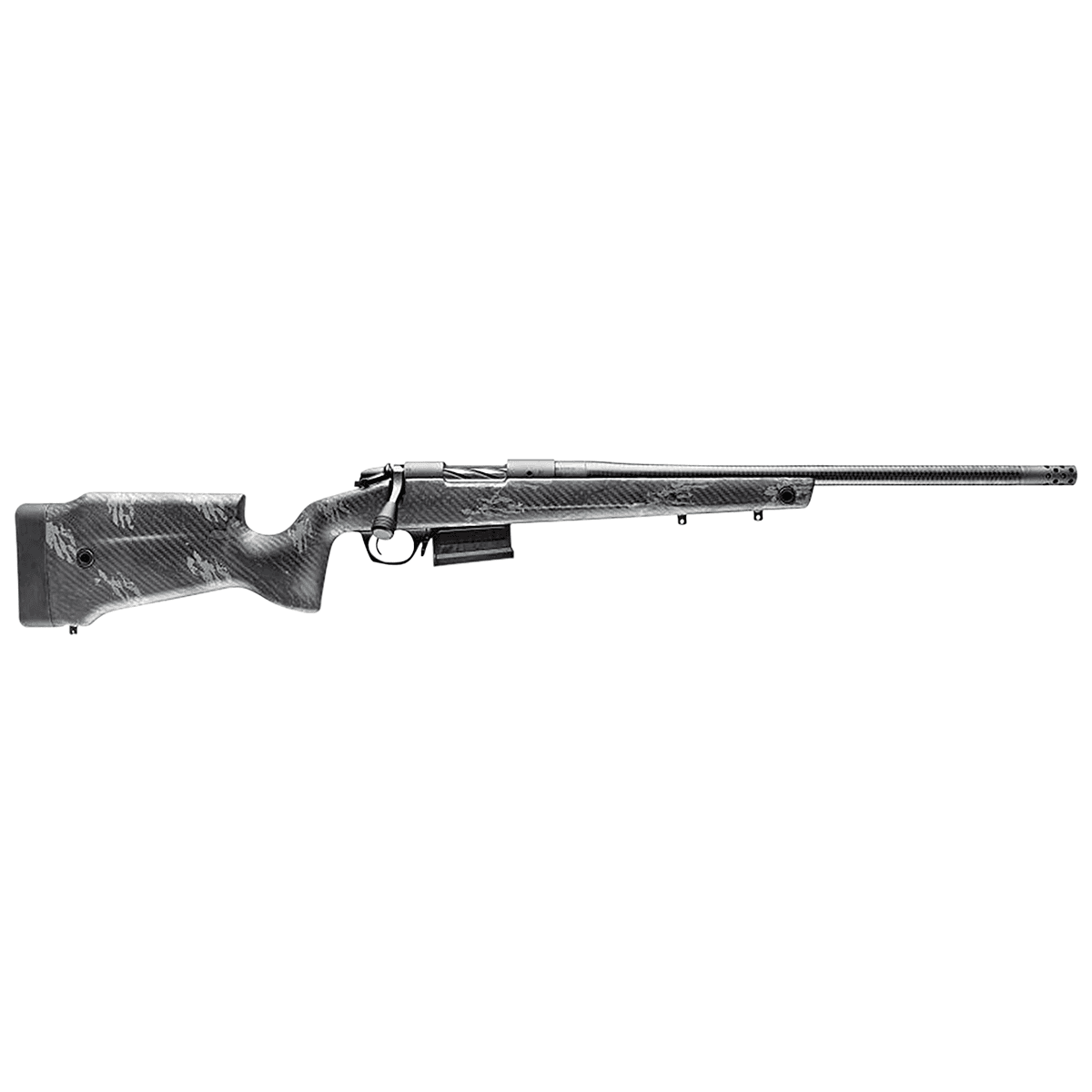 Bergara Rifles B14S7514CF B-14 Crest CF 22 Creedmoor 5+1 20" Carbon Fiber Threaded Barrel Sniper Gray Bergara Rifles B14S7514CF B-14 Crest CF 22 Creedmoor 5+1 20" Carbon Fiber Threaded Barrel Sniper Gray