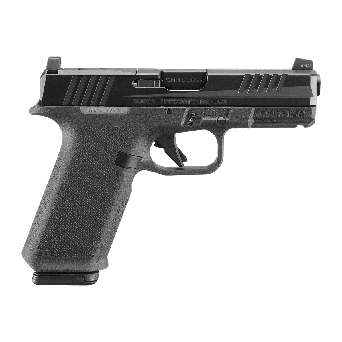 Ruger 19442 RXM 9mm Luger 17+1 4" Black FNC Nitride Alloy Steel Barrel & Optic Ready Ruger 19442 RXM 9mm Luger 17+1 4" Black FNC Nitride Alloy Steel Barrel & Optic Ready