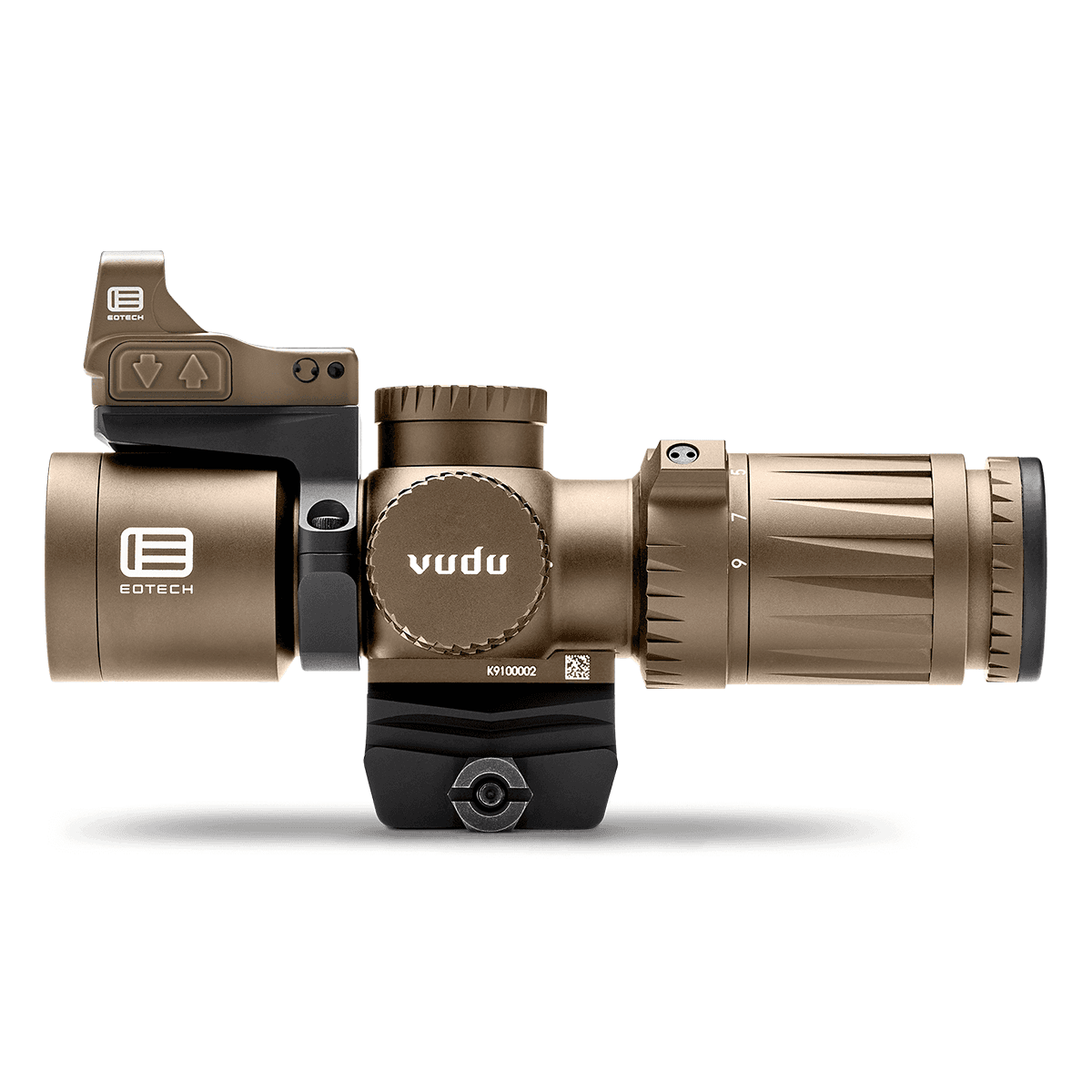 Eotech VDU39PKG1TAN Vudu Tan 3-9x 32mm EFLX & Ring Mount Package Eotech VDU39PKG1TAN Vudu Tan 3-9x 32mm EFLX & Ring Mount Package