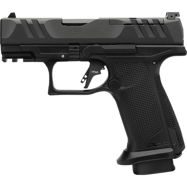 Walther Arms 4797054 PDP F-Series Pro E 9mm Luger 10+1 3.50" Black Steel Barrel, Black Optic Ready Walther Arms 4797054 PDP F-Series Pro E 9mm Luger 10+1 3.50" Black Steel Barrel, Black Optic Ready