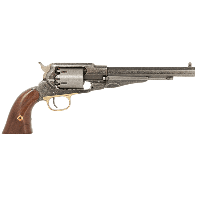 Pietta PF58OW448 1858 Old West 44 Cal 8" 6rd Old Silver Frame, Cylinder & Barrel, Walnut Grip Pietta PF58OW448 1858 Old West 44 Cal 8" 6rd Old Silver Frame, Cylinder & Barrel, Walnut Grip