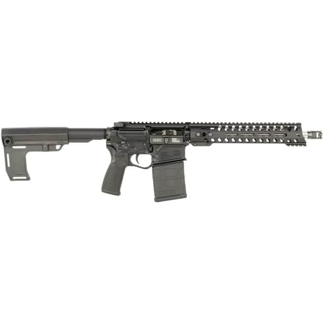 Patriot Ordnance Factory 1665 Rogue SBR 308 Win 20+1 12.50" Black Nitride Match Grade Threaded Barrel Patriot Ordnance Factory 1665 Rogue SBR 308 Win 20+1 12.50" Black Nitride Match Grade Threaded Barrel