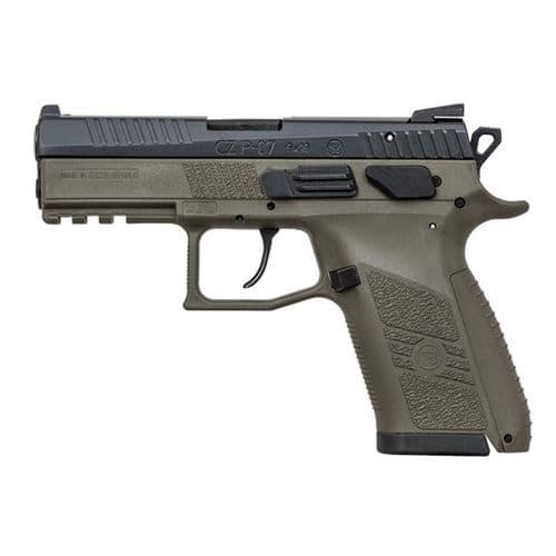 CZ P-07 9mm ODG Frame Black Slide - 91077 CZ P-07 9mm ODG Frame Black Slide - 91077