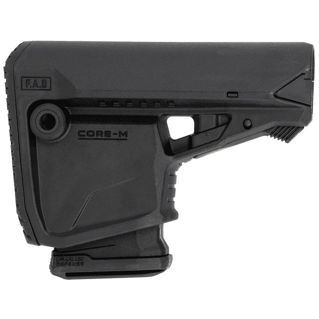 FAB Defense FXGLCOREMAGB GL-Core Survival Buttstock w/Rubber Butt Pad & Built-In Mag Carrier for AR-Platform FAB Defense FXGLCOREMAGB GL-Core Survival Buttstock w/Rubber Butt Pad & Built-In Mag Carrier for AR-Platform