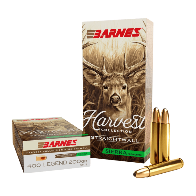 Barnes Bullets 32478 Harvest 400Legend 200gr Sierra Pro-Hunter 20 Per Box Barnes Bullets 32478 Harvest 400Legend 200gr Sierra Pro-Hunter 20 Per Box