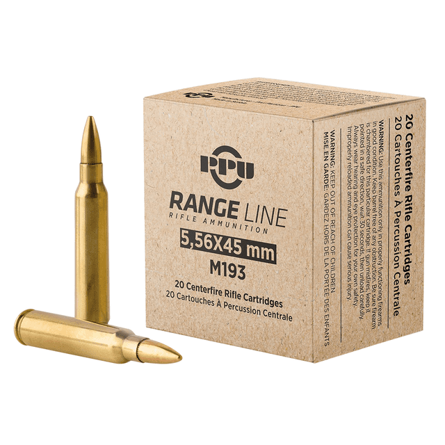 TR&Z PPR556 5.56mm 55gr Full Metal Jacket Boat Tail 20 Per Box TR&Z PPR556 5.56mm 55gr Full Metal Jacket Boat Tail 20 Per Box