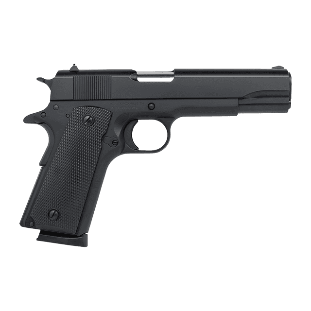 Tisas Arms 10100519 1911 A1 Service 9mm Luger 7+1 5" Stainless Steel Barrel, Black Cerakote Carbon Steel Serrated Slide Tisas Arms 10100519 1911 A1 Service 9mm Luger 7+1 5" Stainless Steel Barrel, Black Cerakote Carbon Steel Serrated Slide