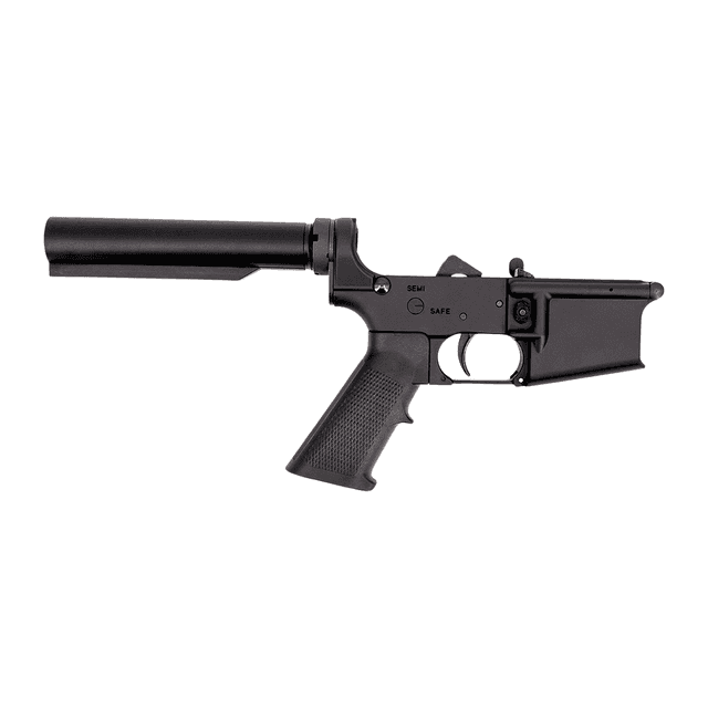 Andro Corp Industries ACI15LBP ACI-15 Partial M4 Lower Multi Aluminum Black Anodized AR-15 Andro Corp Industries ACI15LBP ACI-15 Partial M4 Lower Multi Aluminum Black Anodized AR-15