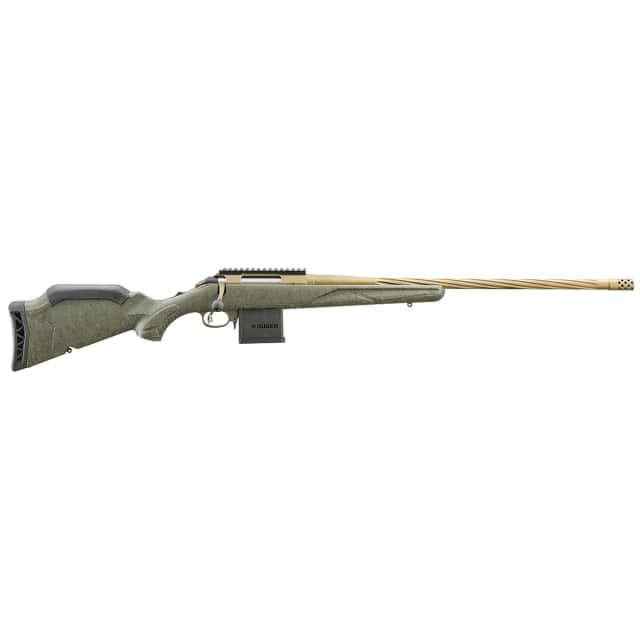 Ruger 46942 American II Predator Full Size 6.5 Grendel 10+1 22" Burnt Bronze/Green Splatter Ruger 46942 American II Predator Full Size 6.5 Grendel 10+1 22" Burnt Bronze/Green Splatter