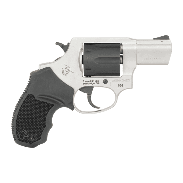 Taurus 2-85625 856 38 Special +P 6 Shot 2" Matte Stainless Barrel, Matte Black Cylinder Taurus 2-85625 856 38 Special +P 6 Shot 2" Matte Stainless Barrel, Matte Black Cylinder