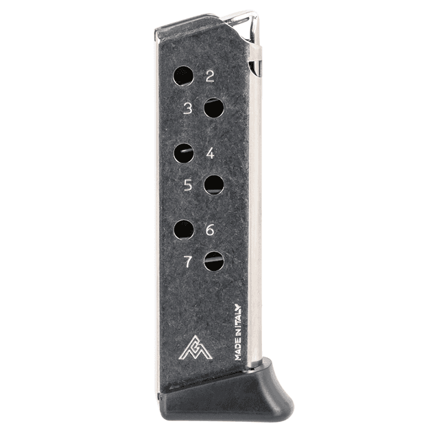 Mec-Gar MGWPPKSFRN Walther 7rd 380 ACP, Fits Walther PPK/S Nickel Carbon Steel Mec-Gar MGWPPKSFRN Walther 7rd 380 ACP, Fits Walther PPK/S Nickel Carbon Steel