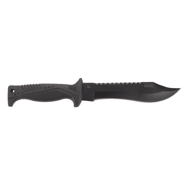 S.O.G SOG17440443 Pinnacle Bowie 7.50" Fixed Clip Point Plain/Serrated Black Powder Coated 420 Stainless Steel Blade S.O.G SOG17440443 Pinnacle Bowie 7.50" Fixed Clip Point Plain/Serrated Black Powder Coated 420 Stainless Steel Blade