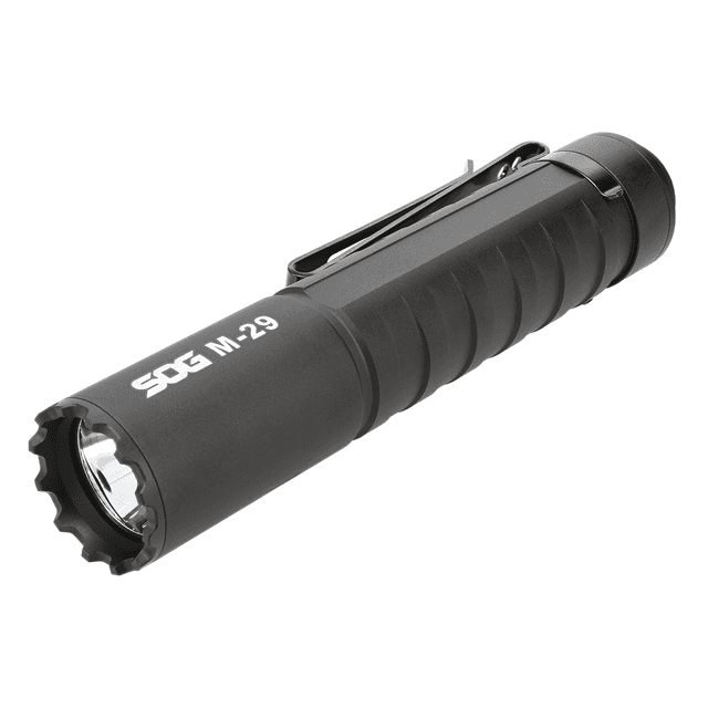 S.O.G SOG59650657 M-29 Black Aluminum 2000 Lumens 322 Meters Beam Distance S.O.G SOG59650657 M-29 Black Aluminum 2000 Lumens 322 Meters Beam Distance