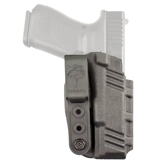 DeSantis Gunhide 137KJA09Z0 Slim-Tuk IWB Black Kydex Fits S&W Shield X Ambidextrous DeSantis Gunhide 137KJA09Z0 Slim-Tuk IWB Black Kydex Fits S&W Shield X Ambidextrous