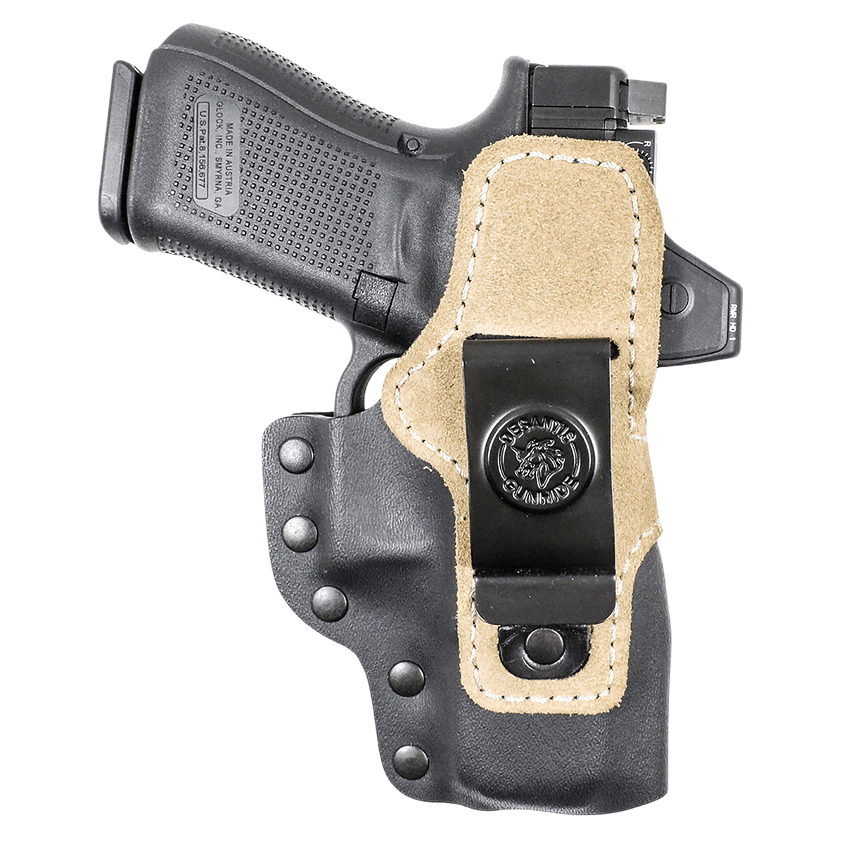 DeSantis Gunhide 230KJ6RZ0 Hyeye IWB Black Kydex Belt Mount Ambidextrous DeSantis Gunhide 230KJ6RZ0 Hyeye IWB Black Kydex Belt Mount Ambidextrous