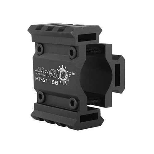 AimShot Laser Sight and Flashlight Tri-Rail Barrel Mount AimShot Laser Sight and Flashlight Tri-Rail Barrel Mount