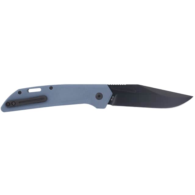 CobraTec Knives CTNAJSLGRY Naja 3.50" Folding Plain Black Powder Coated D2 Steel Blade, 4.75" Slate Gray G10 Scales Handle CobraTec Knives CTNAJSLGRY Naja 3.50" Folding Plain Black Powder Coated D2 Steel Blade, 4.75" Slate Gray G10 Scales Handle