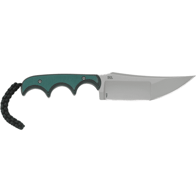 CRKT 2394C Minimalist 3.56" Fixed Katana Plain Bead Blasted 8Cr13MoV SS Blade, Green Micarta Handle CRKT 2394C Minimalist 3.56" Fixed Katana Plain Bead Blasted 8Cr13MoV SS Blade, Green Micarta Handle