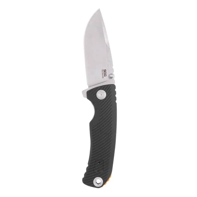 S.O.G SOG11060243 Tellus ATK 3.50" Folding Clip Point Plain Stonewashed Cryo 440C SS Blade S.O.G SOG11060243 Tellus ATK 3.50" Folding Clip Point Plain Stonewashed Cryo 440C SS Blade