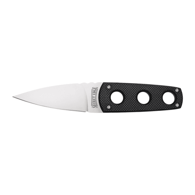 Cold Steel CS11SDT Secret Edge 3.50" Fixed Drop Point Plain AUS8A SS Blade, 3" Black Griv-Ex Handle Cold Steel CS11SDT Secret Edge 3.50" Fixed Drop Point Plain AUS8A SS Blade, 3" Black Griv-Ex Handle