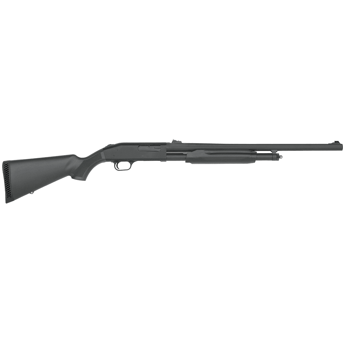 Mossberg 56424 500 Slugster 12 Gauge Pump 3" 5+1 24" Matte Blued Steel Barrel, Matte Blued Receiver Mossberg 56424 500 Slugster 12 Gauge Pump 3" 5+1 24" Matte Blued Steel Barrel, Matte Blued Receiver