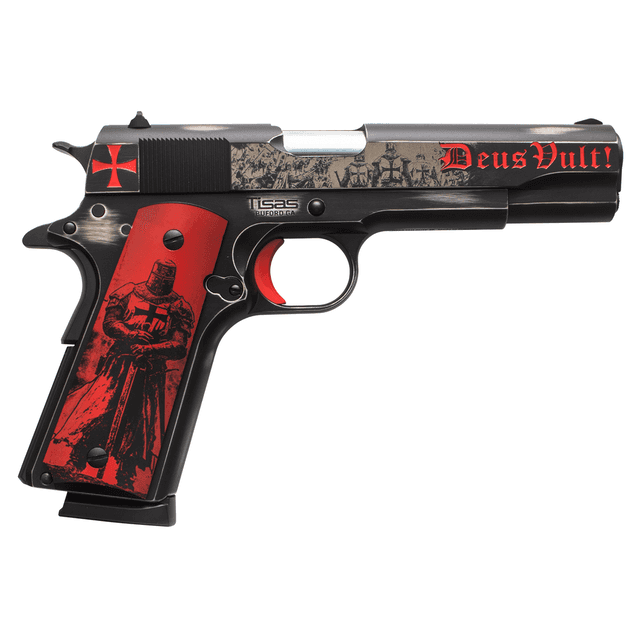 Tisas Arms 10100518AA2 1911 Crusader Full Size Frame 45 ACP 7+1 5" Steel Serrated Slide Tisas Arms 10100518AA2 1911 Crusader Full Size Frame 45 ACP 7+1 5" Steel Serrated Slide