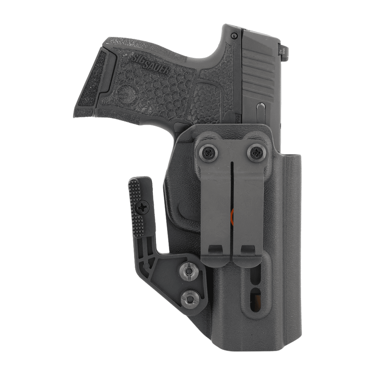 Henry Holsters HH-0003-12 Flint Compact Partial Sweatguard Black Boltaron Fits Sig Sauer P365 Henry Holsters HH-0003-12 Flint Compact Partial Sweatguard Black Boltaron Fits Sig Sauer P365