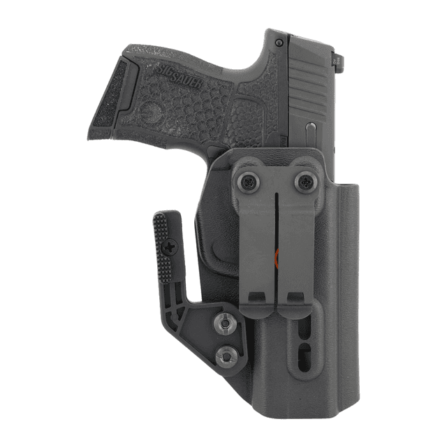 Henry Holsters HH-0003-12 Flint Compact Partial Sweatguard Black Boltaron Fits Sig Sauer P365 Henry Holsters HH-0003-12 Flint Compact Partial Sweatguard Black Boltaron Fits Sig Sauer P365
