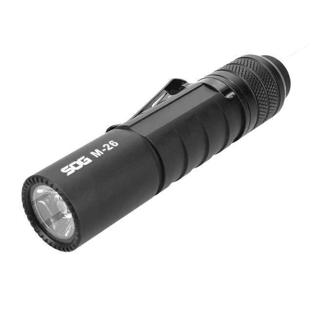 S.O.G SOG59650557 M-26 Black Aluminum 1300 Lumens 175 Meters Beam Distance S.O.G SOG59650557 M-26 Black Aluminum 1300 Lumens 175 Meters Beam Distance