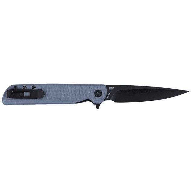 CRKT 3801KN LCK + 3.38" Folding Plain Black Oxide 14C28N Steel Blade, Gray Textured G10 Handle CRKT 3801KN LCK + 3.38" Folding Plain Black Oxide 14C28N Steel Blade, Gray Textured G10 Handle