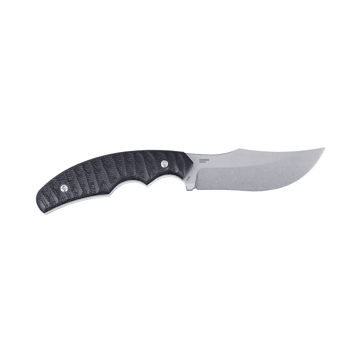 CRKT 3610 Burrower 3.66" Fixed Clip Point Plain Stonewashed D2 Steel Blade, Black Textured Micarta Handle CRKT 3610 Burrower 3.66" Fixed Clip Point Plain Stonewashed D2 Steel Blade, Black Textured Micarta Handle