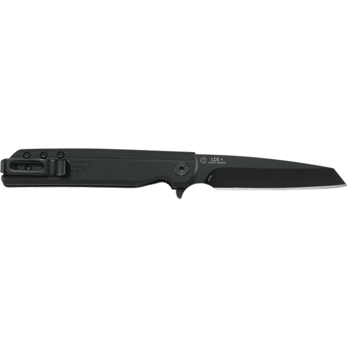CRKT 3802KC LCK + EDC 3.24" Folding Tanto Plain Black Oxide 8Cr13MoV SS Blade, Black GRN Handle CRKT 3802KC LCK + EDC 3.24" Folding Tanto Plain Black Oxide 8Cr13MoV SS Blade, Black GRN Handle