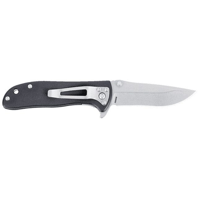 CRKT 6450D2C Drifter EDC 2.88" Folding Plain Stonewashed D2 Steel Blade, Black Textured G10 Handle CRKT 6450D2C Drifter EDC 2.88" Folding Plain Stonewashed D2 Steel Blade, Black Textured G10 Handle