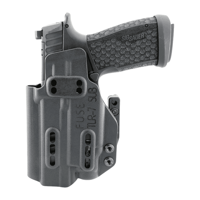 Henry Holsters HH-0004-06 Ember AIWB/IWB Black Boltaron Fits Sig Sauer P365 Fuse Compatible w/ Streamlight TLR-7 Henry Holsters HH-0004-06 Ember AIWB/IWB Black Boltaron Fits Sig Sauer P365 Fuse Compatible w/ Streamlight TLR-7
