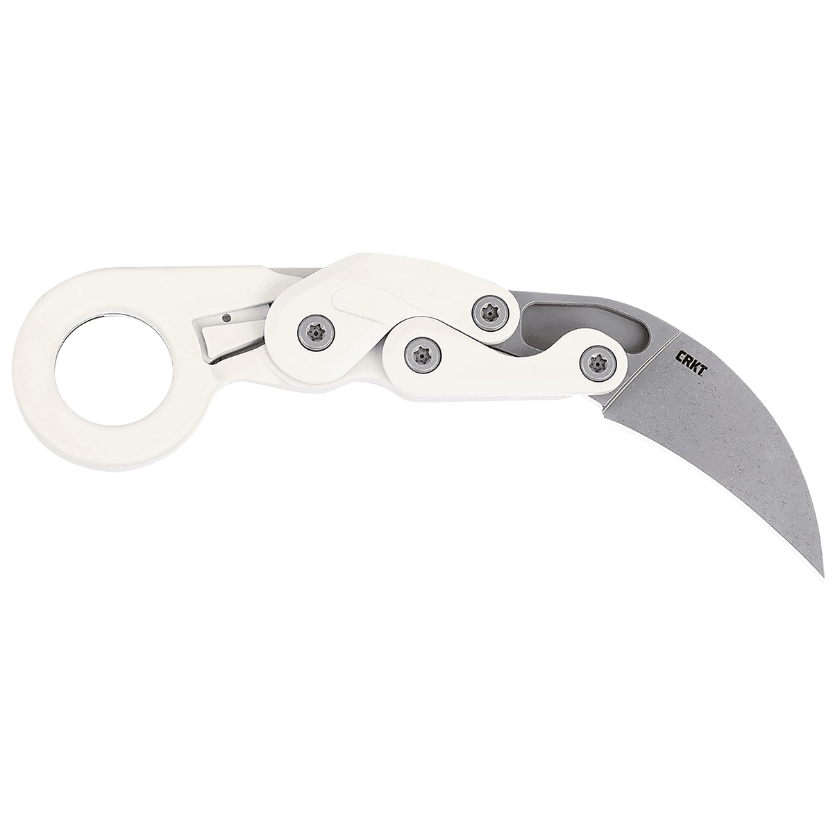 CRKT 4041S Provoke 2.47" Folding Karambit Plain Stonewashed AUS-8A SS Blade, Grivory Handle CRKT 4041S Provoke 2.47" Folding Karambit Plain Stonewashed AUS-8A SS Blade, Grivory Handle