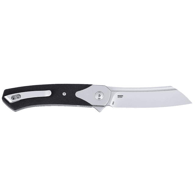CRKT 7135 Viento EDC 3.23" Folding Sheepsfoot Plain Bead Blasted D2 Steel Blade, Black G10/SS Handle CRKT 7135 Viento EDC 3.23" Folding Sheepsfoot Plain Bead Blasted D2 Steel Blade, Black G10/SS Handle