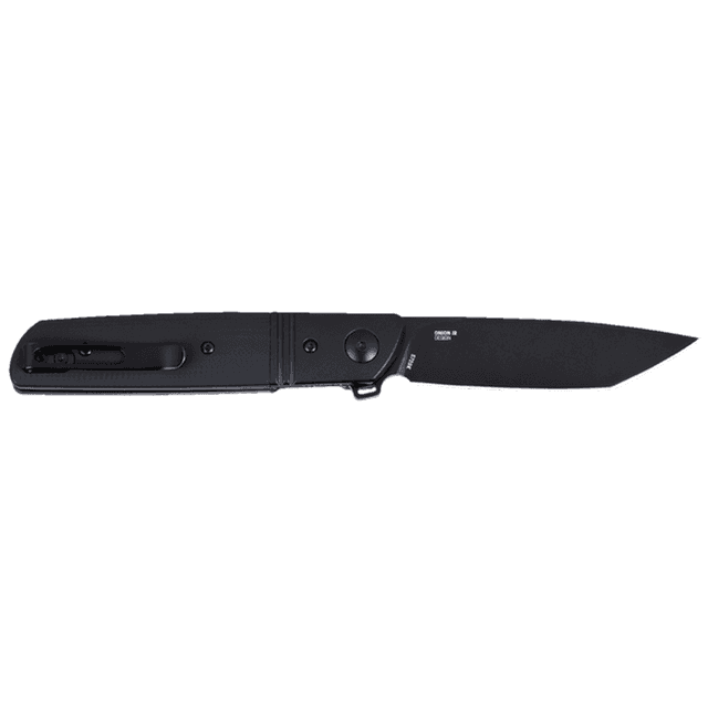 CRKT 5720KC Bamboozled EDC 3.31" Folding Tanto Plain Black Oxide D2 Steel Blade CRKT 5720KC Bamboozled EDC 3.31" Folding Tanto Plain Black Oxide D2 Steel Blade