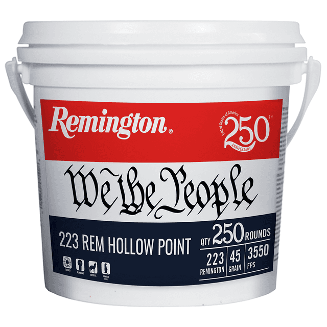 Remington Ammunition 21388 223 Rem 55gr Full Metal Jacket 250 Per Box Remington Ammunition 21388 223 Rem 55gr Full Metal Jacket 250 Per Box