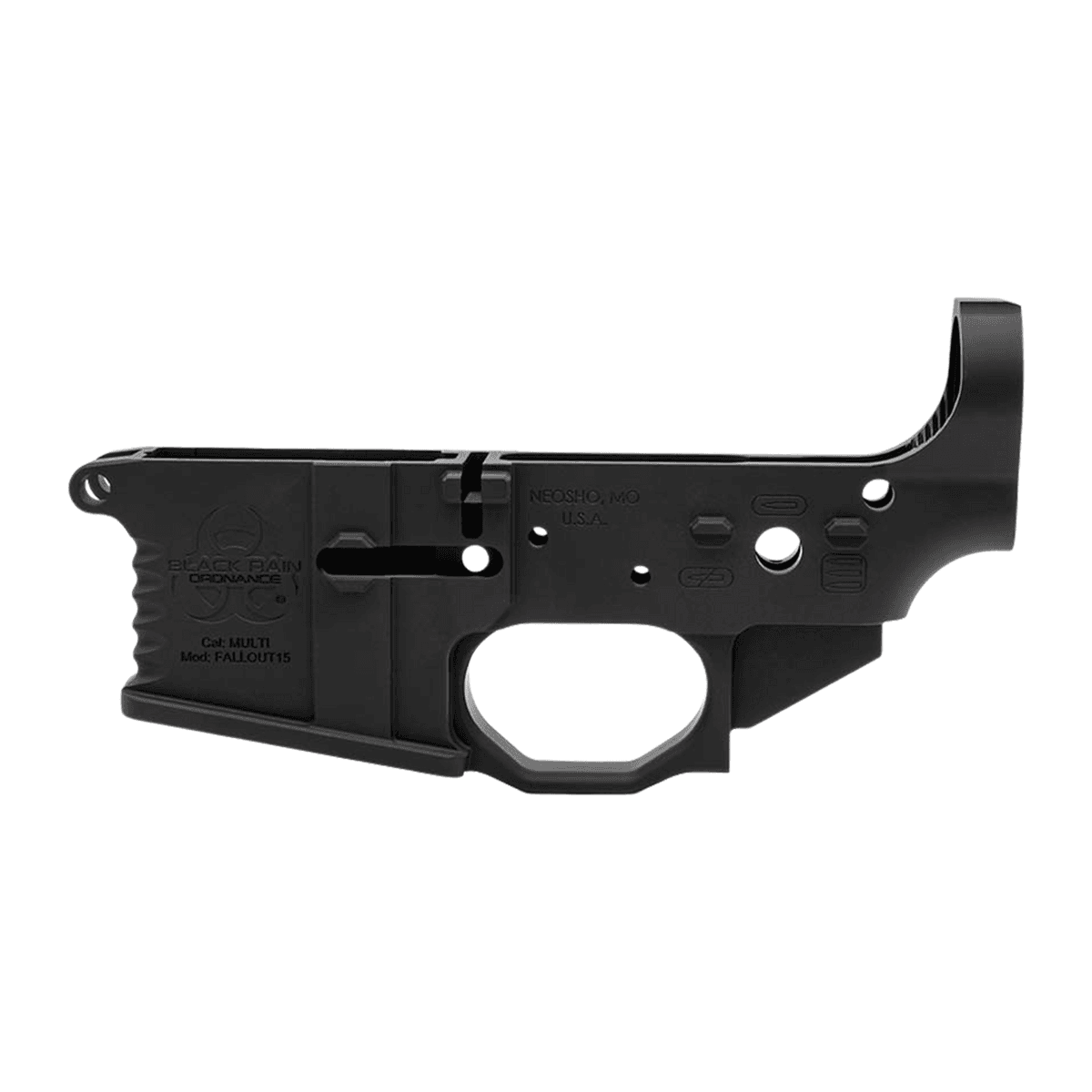 Black Rain Ordnance BROSPEC15LRABLK Stripped Lower Armor Black Black Rain Ordnance BROSPEC15LRABLK Stripped Lower Armor Black