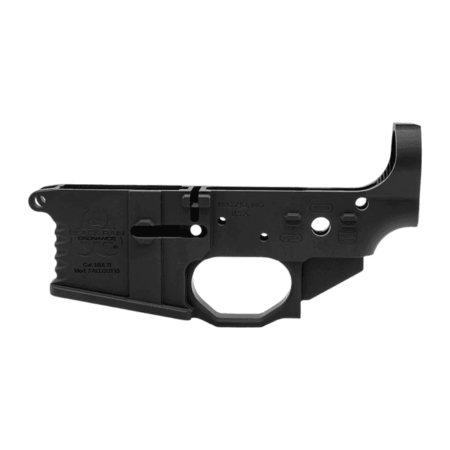 Black Rain Ordnance BROSPEC15LRABLK Stripped Lower Armor Black Black Rain Ordnance BROSPEC15LRABLK Stripped Lower Armor Black
