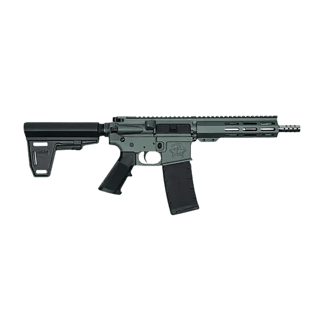 Great Lakes Firearms GL15223SSPBCHG AR-15 223 Wylde 30+1 7.50" Black Nitride Threaded Barrel, Charcoal Green Great Lakes Firearms GL15223SSPBCHG AR-15 223 Wylde 30+1 7.50" Black Nitride Threaded Barrel, Charcoal Green